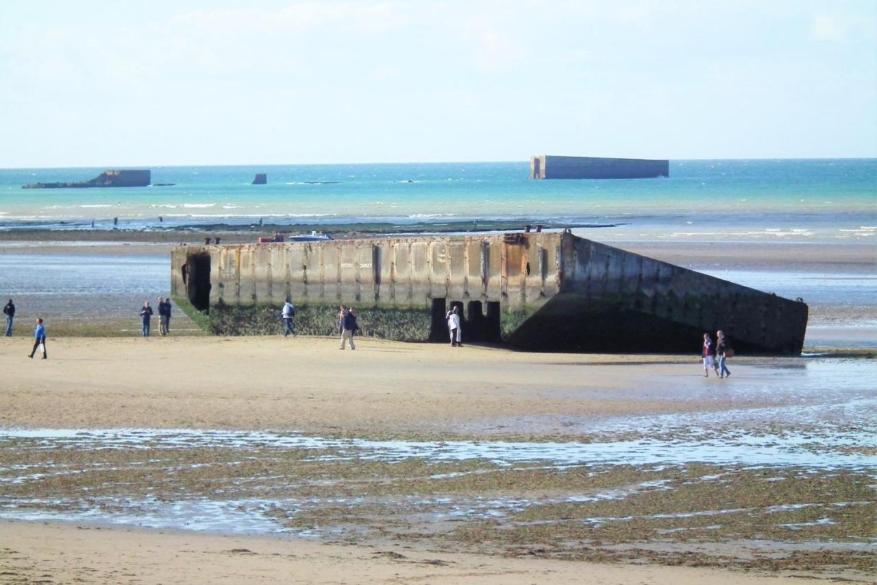 Maison de 6 chambres avec vue sur la mer jardin clos et wifi a Arromanches les Bains Corneville-sur-Risle Extérieur photo