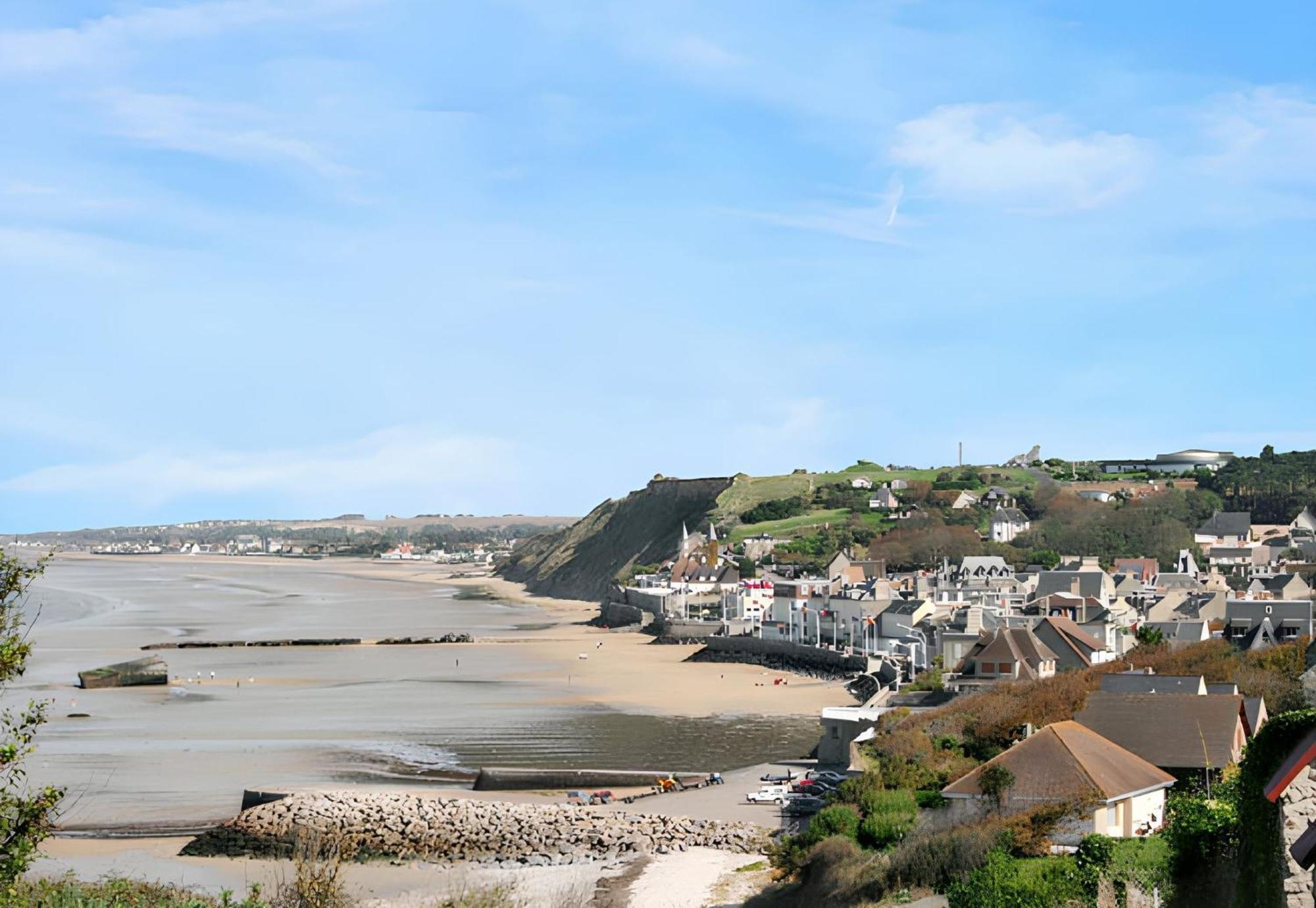 Maison de 6 chambres avec vue sur la mer jardin clos et wifi a Arromanches les Bains Corneville-sur-Risle Extérieur photo